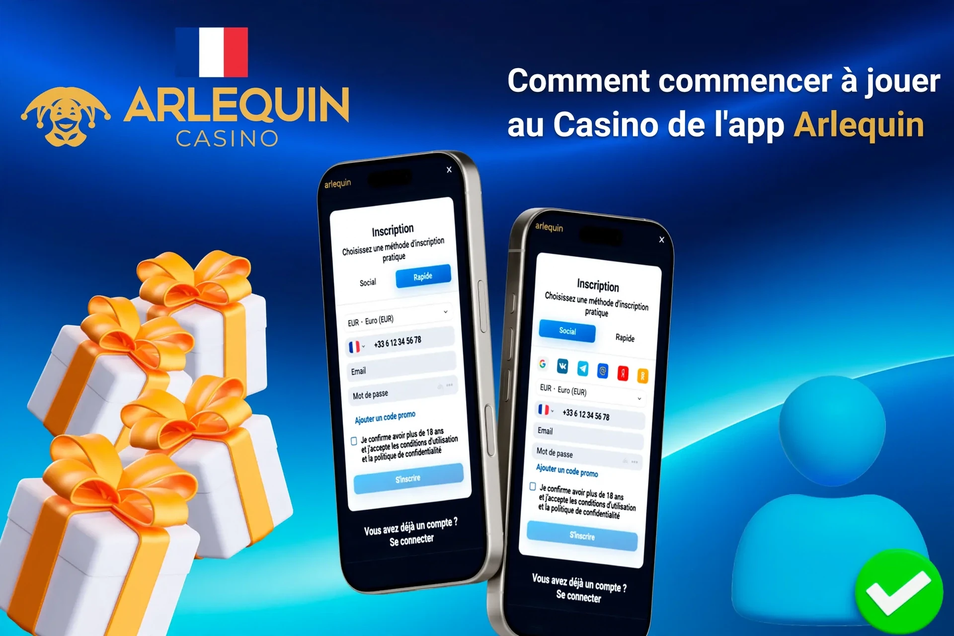 1win app registration screen on mobile with easy-to-follow steps and gift box icons