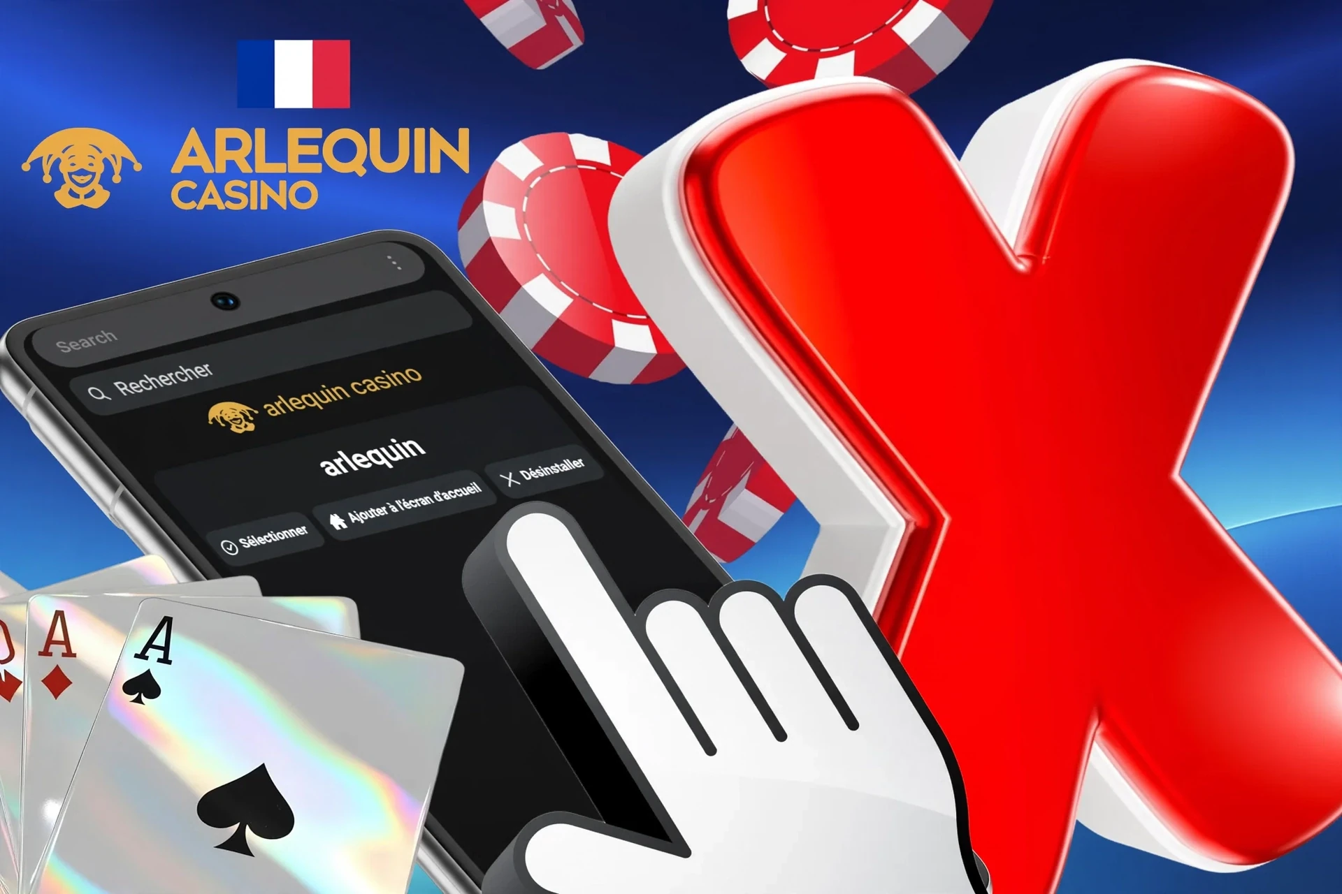 Description de la procédure de suppression de compte Arlequin via le service d'assistance